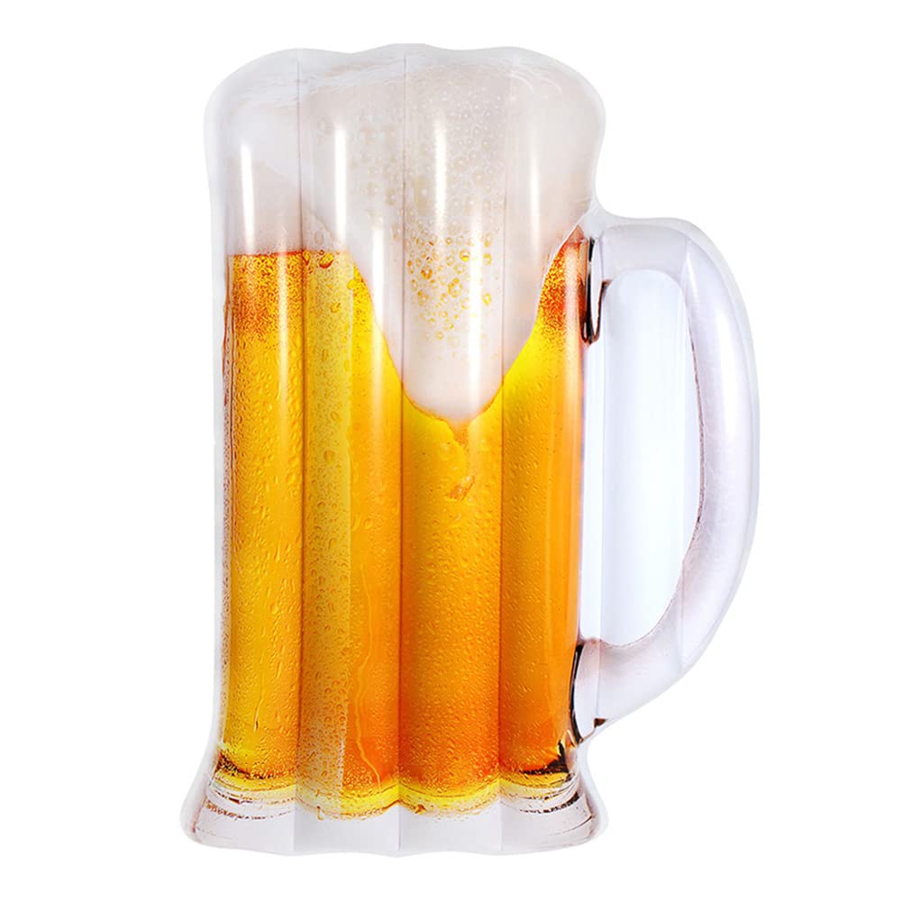Birra Gonfiabile Boccale Piscina per Adulti, Piscina Portatile Mat Forniture per Feste E Bomboniere, Regali, Floaties, Lettino