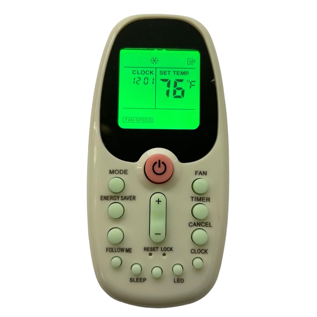 Replacement Remote Control for Comfort Aire RADS-51J RADS-123J RADS-151J RADS-61Q RADS-183J RADS-253J REG-253J RADS-81Q RADS-121Q RADS-51Q RADS-61J