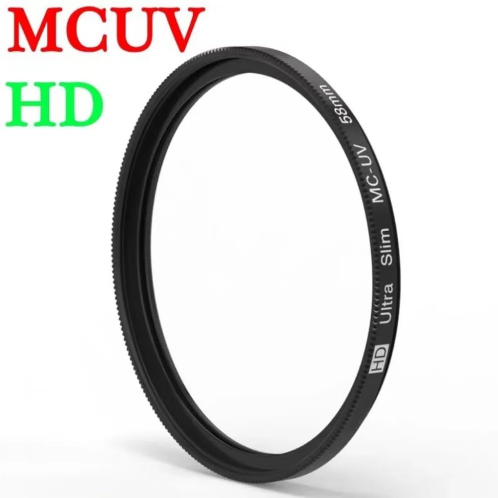 Lámpara UV49mm 52mm 55mm 58mm 62mm 67mm 72mm 77mm (Size : 72mm, Color : HD MCUV)