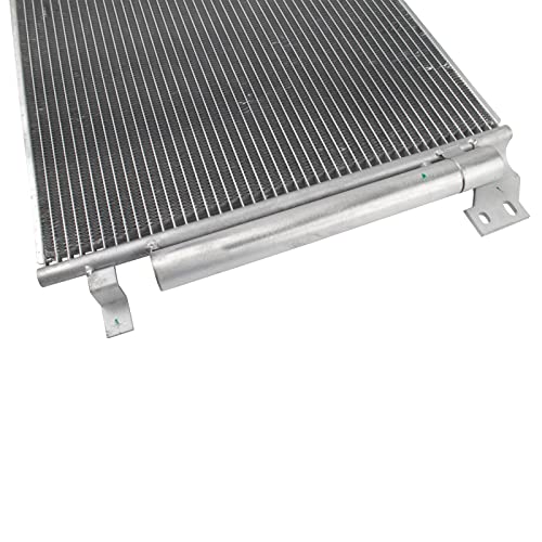 Image of TRQ A /C Condenser and Receiver Drier Assembly Compatible with 16-22 Chevrolet Camaro LT LS Automatic Transmission 13-19 Cadillac ATS with Heavy Duty Cooling 14-19 CTS with Heavy Duty Cooling