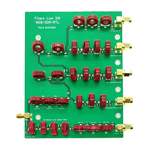 Filtre Web SDR de bande de fréquences Low SW et MF pour système de réception radio