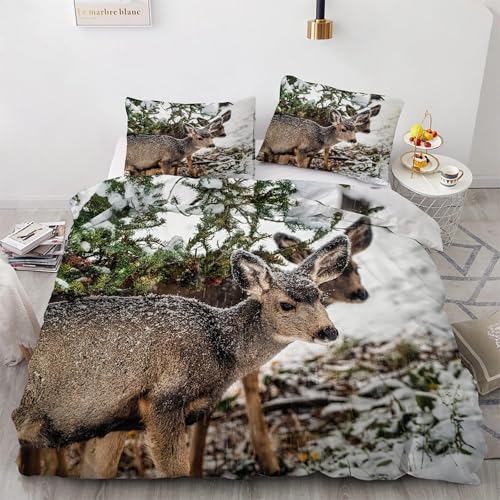 Housse de Couette 200x200 en Microfibre Douce Finition Premium