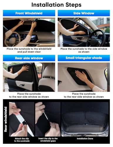 Image of EcoNour Windshield Sun Shade Fit for Subaru Forester 2025 2026