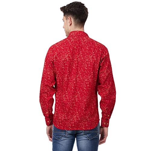 Image of TAHVO Men's Regular Fit Long Sleeves Cotton Formal Shirt