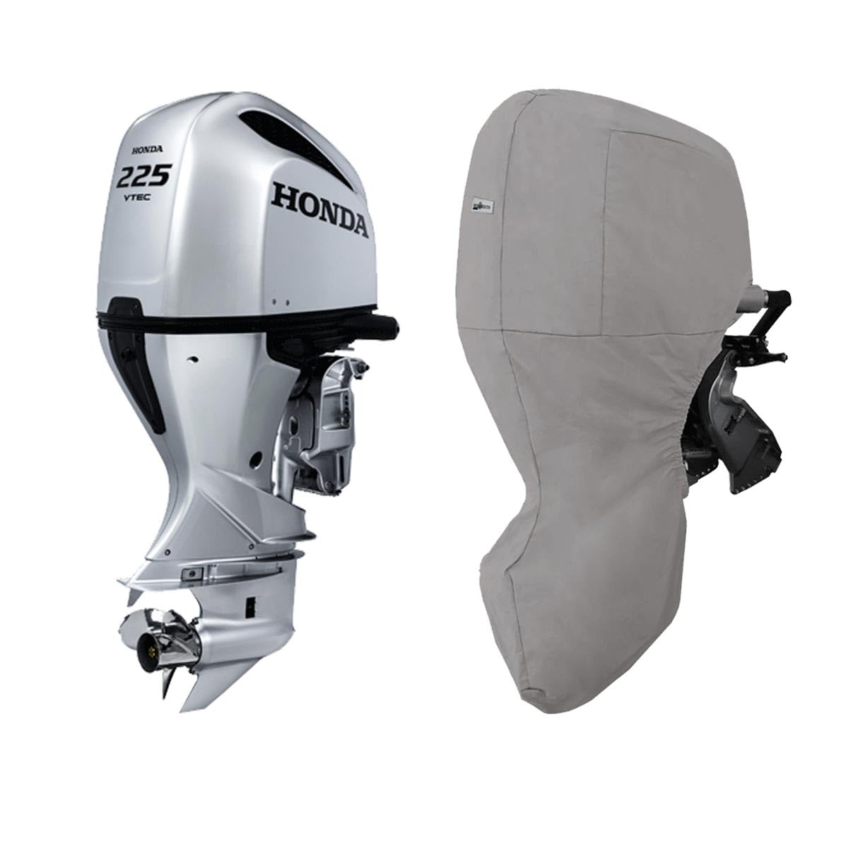 Oceansouth Coperture complete per motori fuoribordo Honda (BF200-BF250 (dal 2019 al 2024), 25")