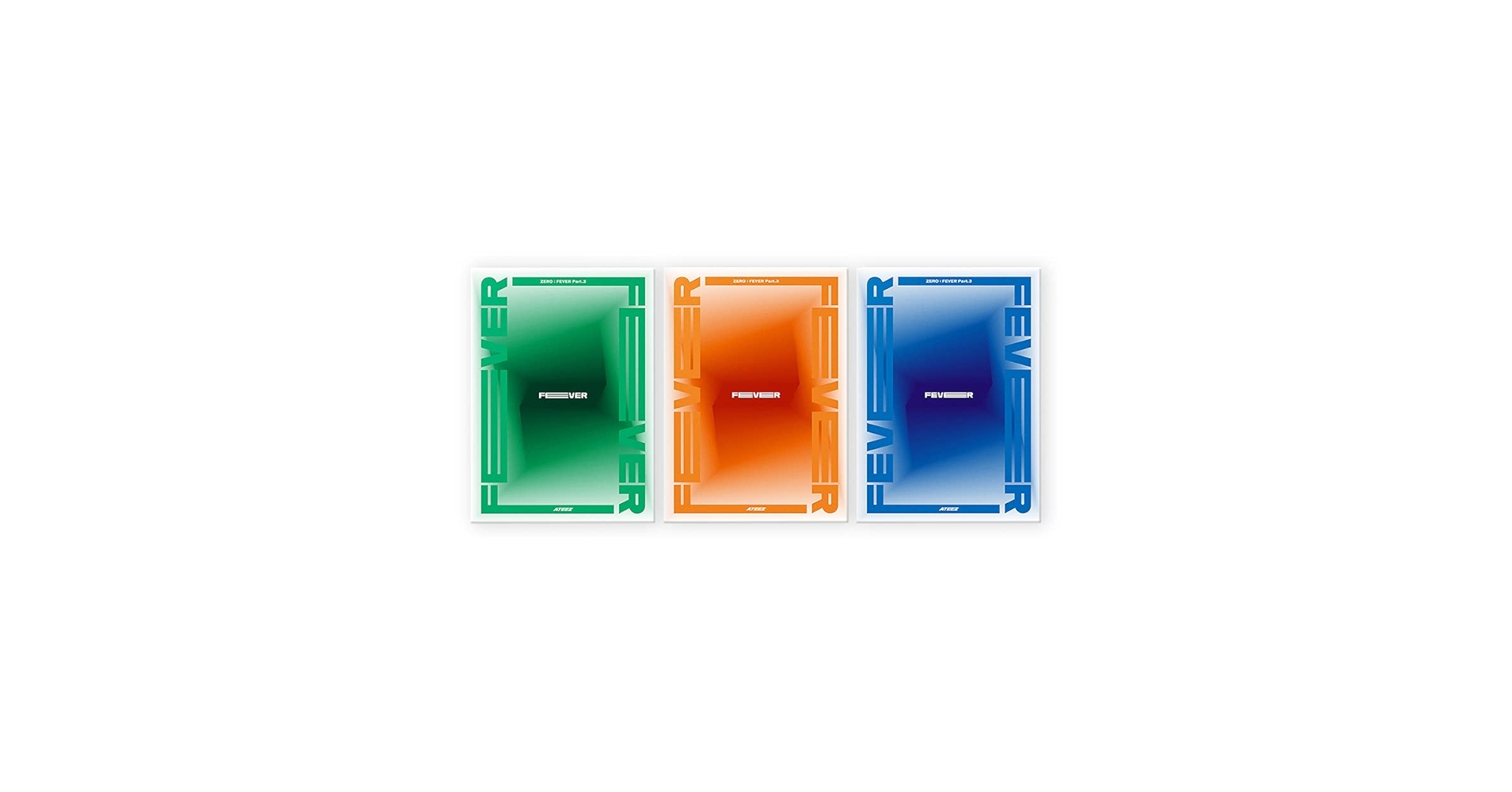 ATEEZ 新品 未開封 3枚セット FEVER part3 CD Amazon.com: AT-EEZ - ZERO : FEVER Part.3 CD (3 versions SET