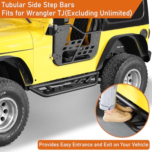 Barras Laterales Tubulares para Jeep Wrangler TJ 1997-2006 miniatura 2