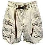 COULISSE REGOLABILE: I pantaloncini da uomo ad asciugatura rapida hanno una vita elastica e una coulisse regolabile che si può regolare per essere completamente a proprio agio.