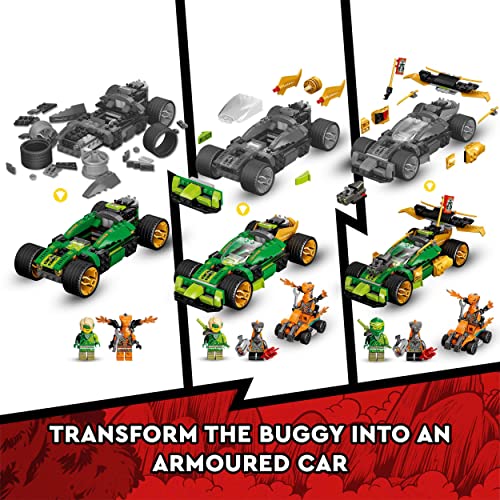 NINJAGO Auto da Corsa di Lloyd - EVOLUTION, Giochi per Bambini dai 6 Anni con Quad, Guerrieri Serpente e Banner da Collezione, Idee Regalo 71763 - Lego - Immagine 4
