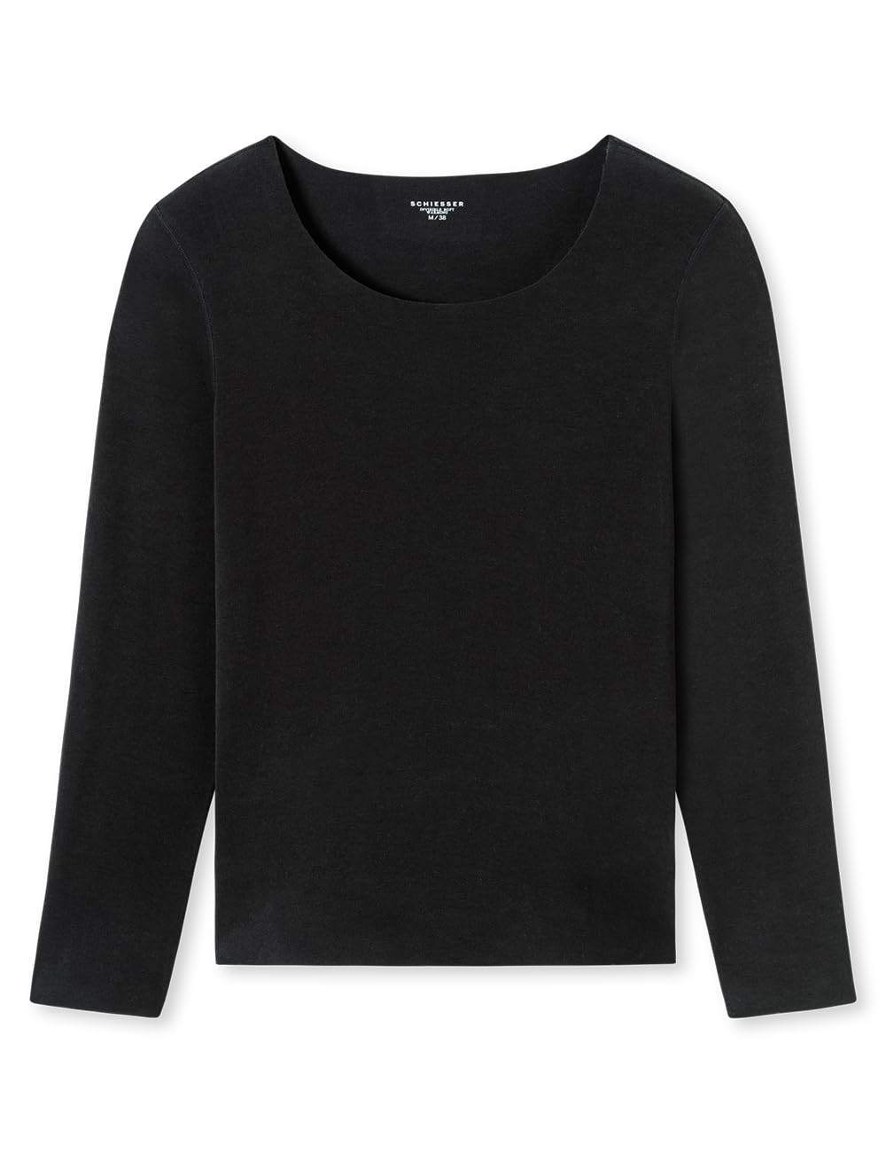 Schiesser Damen Langarmshirt - Invisible Soft Warming Unterhemd (1er Pack)