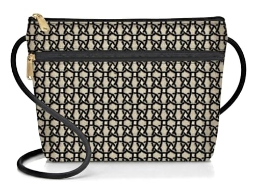 Image of Danny K. Women's Tapestry Zipper Purse Crossbody Handbag, Adjustable Cord, Handmade in USA