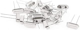 NEW LON0167 20 Pcs 20MHZ 20.000MHZ DIP Passive Quartz Crystal Oscillators Silver Tone HC-49S(20 Pcs 20MHZ 20.000MHZ DIP Passive Quarzkristalloszillatoren Silberfarbton HC-49S