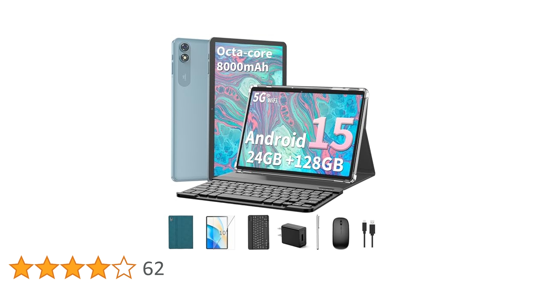 Amazon.co.jp: Relndoo 2025 Android 15 タブレット キーボード