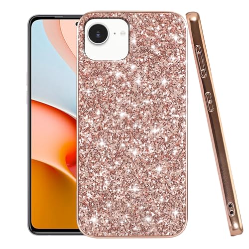 Coque paillettes iPhone 16e en silicone fin pour illuminer vos soirées et vos selfies