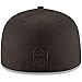 NFL Pittsburgh Steelers Men's Black On Black 59Fifty Fitted Cap, 7