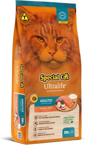 Tendências Emergentes na Alimentação dos Gatos: Atualize-se 7 Ração Special Cat Ultralife Adultos Salmão e Arroz 20kg