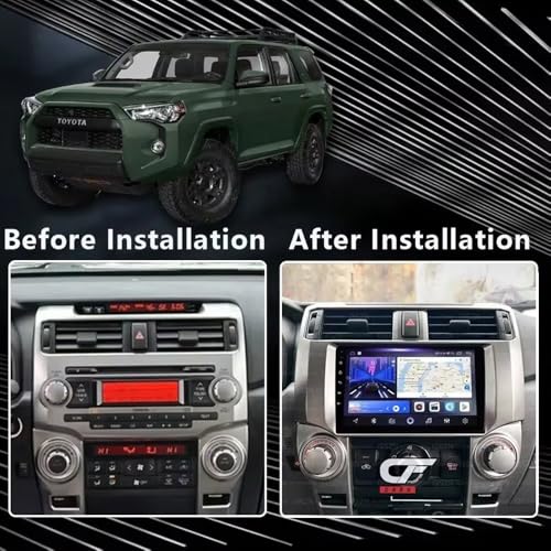 Radio 2 DIN para Toyota Corolla 2005-2012 con Android Auto y Carplay 2