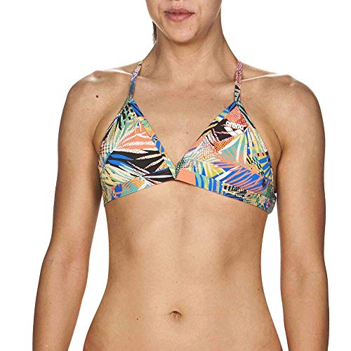 Bikini Top arena MaxLife imprimé floral avec dos noué réglable pour femme