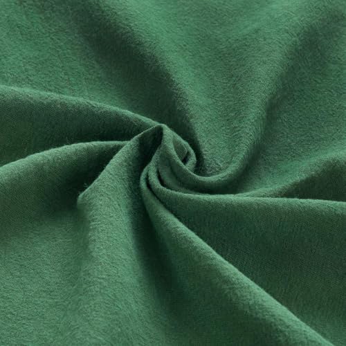 Servilletas de Tela Set x6 16x16 Pulgadas Verde Esmeralda miniatura 3