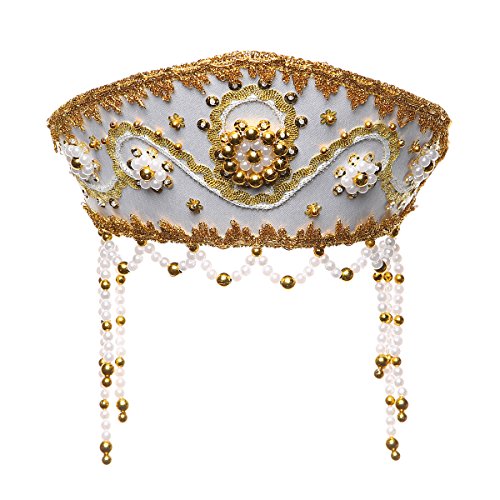 Ruso tradicional folk disfraz Headdress Kokoshnik 