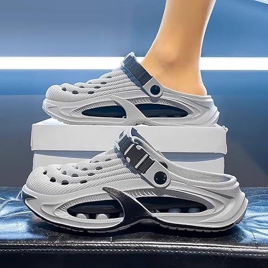 Unisex Clogs Mule Comfort Platform Slip On Shoes Beach Walking Casual Sneakers