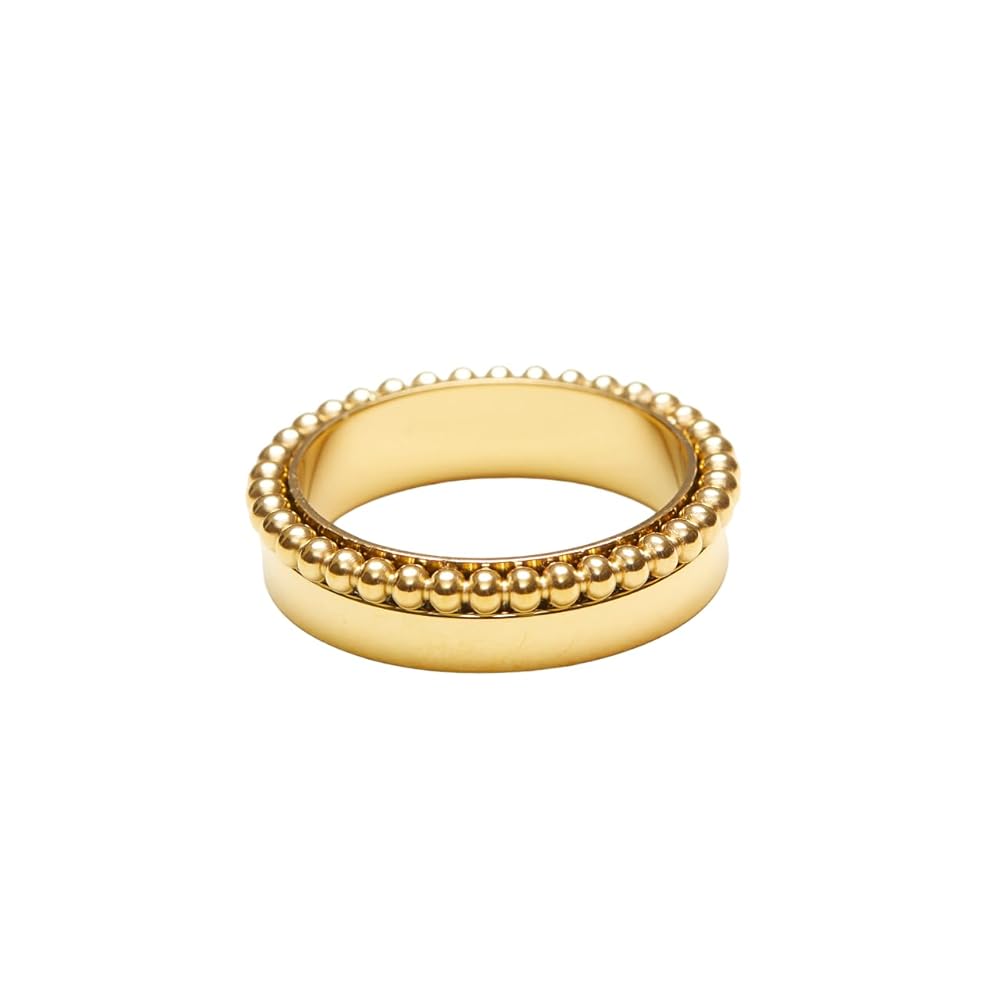 ◆NEW◆Shapes Studio◆ THE MINIMALIST CHIC GOLD PLATED RING Amazon.com: Shapes Studio 18K Gold Plated Bobble Band Ring