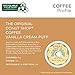 The Original Donut Shop Vanilla Cream Puff Coffee, Keurig Single Serve K-Cup Pods, Medium Roast Coffee, 60 Count, (6 Packs of 10)