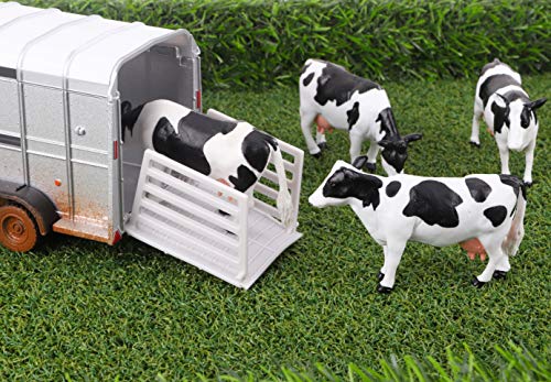 Toyland® 4er-Pack - Friesische Rinder im Maßstab 1:32 - The Farm Collection - Sammlerstücke für Bauernhoftiere – Bild 5