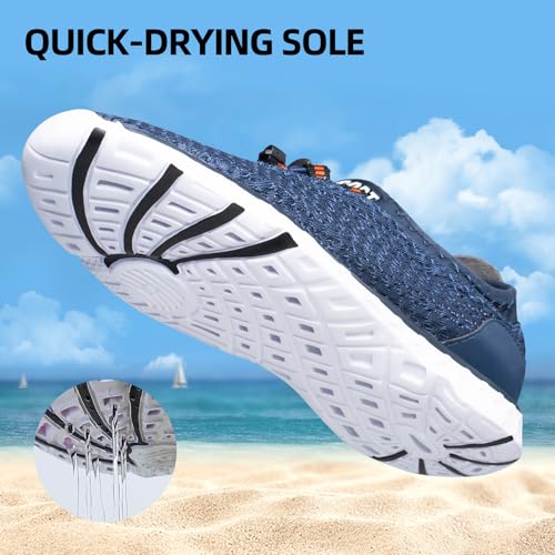 Image of DOUSSPRT Men's Water Shoes Quick Drying Sports Aqua Shoes