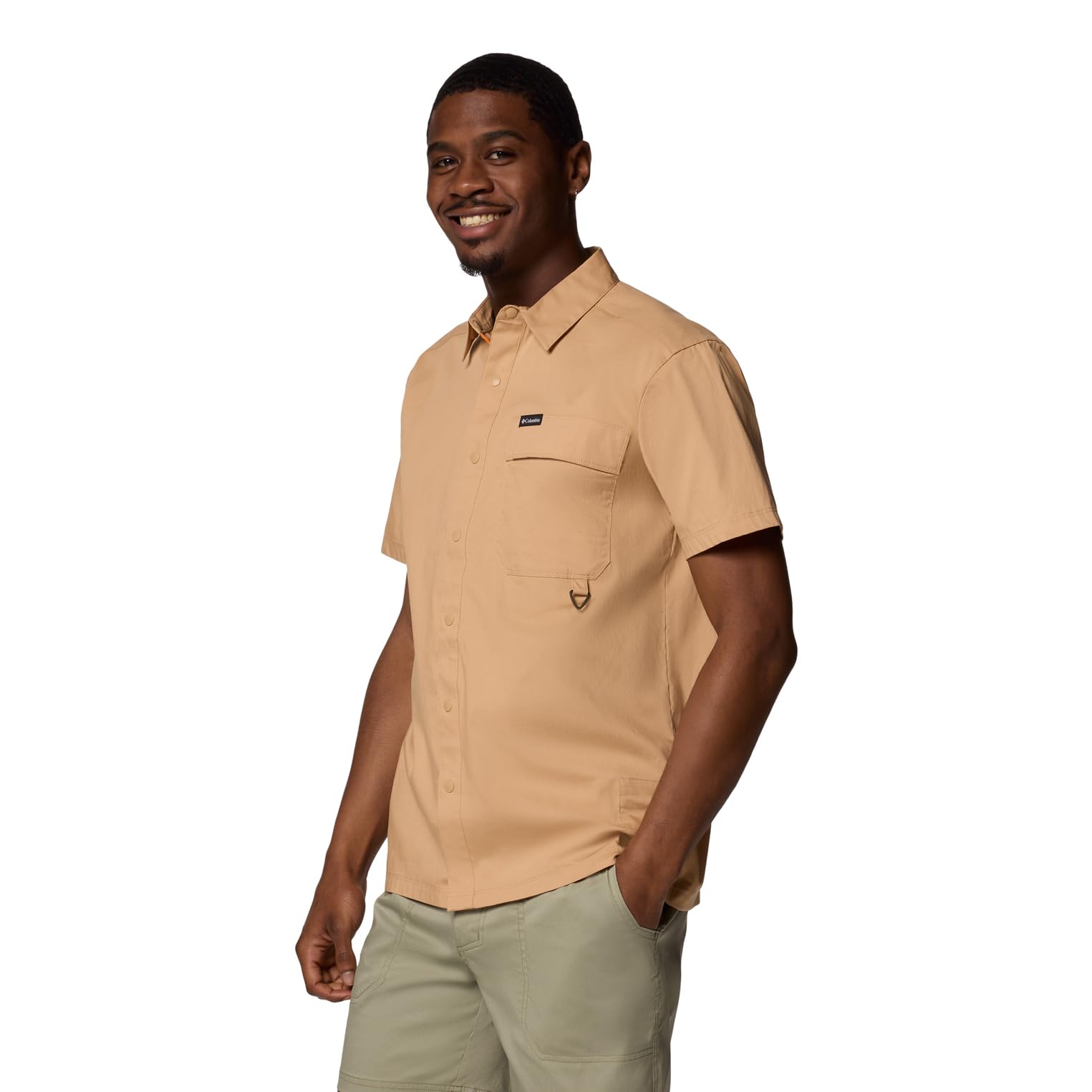 Columbia Landroamer Twill Short Sleeve Shirt Camisa de Manga Corta Hombre (Pack de 1)