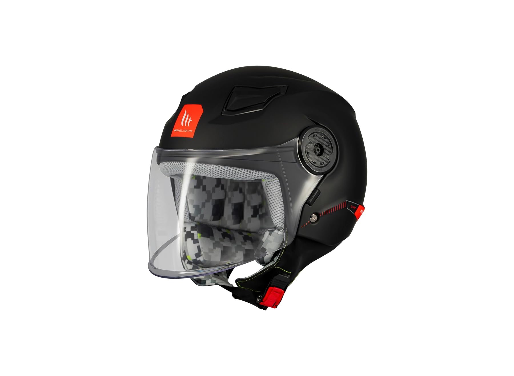 MT HELMETS Lite – Casco Moto Infantil Ligero y Seguro con Interior Lavable, Cierre Micrométrico y Calota HIRP | Ideal para Scooter o Quad | Homologado ECE 22.06