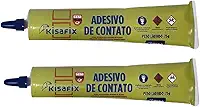 Kit 2 Adesivos Contato Sapateiro Couro Espuma Carpete Pisos Bisnaga 75gr