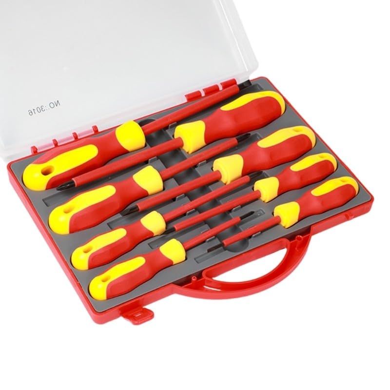 8 in 1 Set di cacciaviti isolati cacciavite strumento di riparazione elettricista