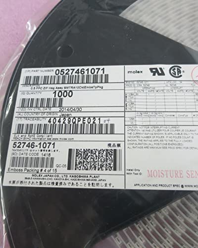 10 PCS 0527461071 527461071 Compatible with MOLEX Conn FFC Bottom 10POS 0.50MM R/A **US Stock**