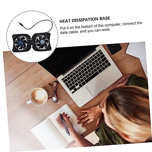 Enfriador plegable para portátil con ventiladores USB miniatura 6