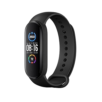 Xiaomi Mi Band 5 Black Health & Fitness Tracker (Black)