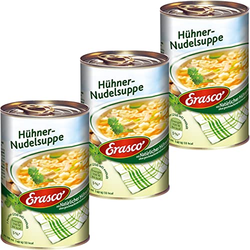 Erasco-Huehner-Nudelsuppe-gutes-Gemuese-und-Huehnerfleisch-390ml-3er-Pack