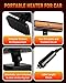 Car Heaters for Vehicle, 12v Portable Heater for Car, 3-in-1 Plug in Car Heater, 10s Quick Heating 360° Rotatable Handheld Cars Windscreen Defogger, Multifunctional Plugs Into Cigarette Lighter