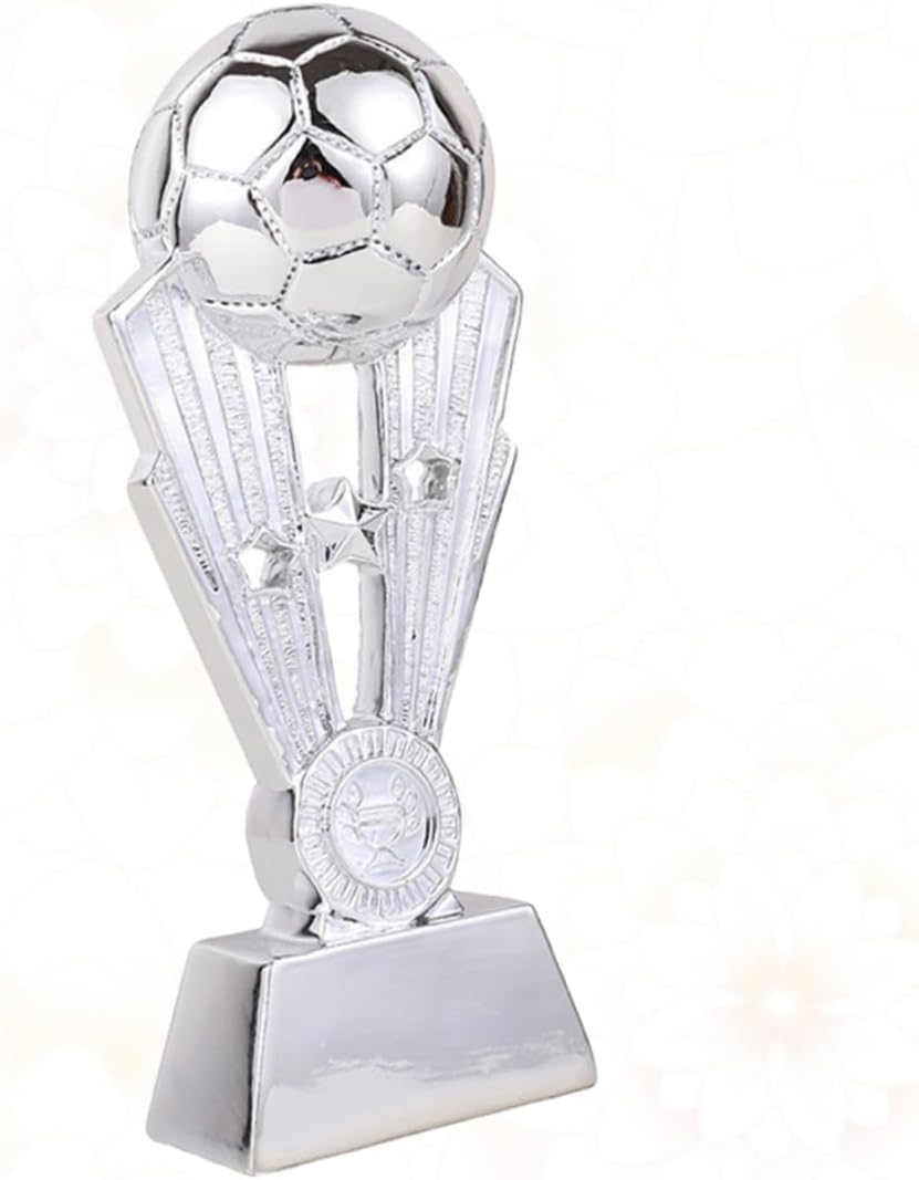 Shiny Resin Football Trophy Soccer Award Cup Boys and Girls Prize Trophy Award for Cup for School