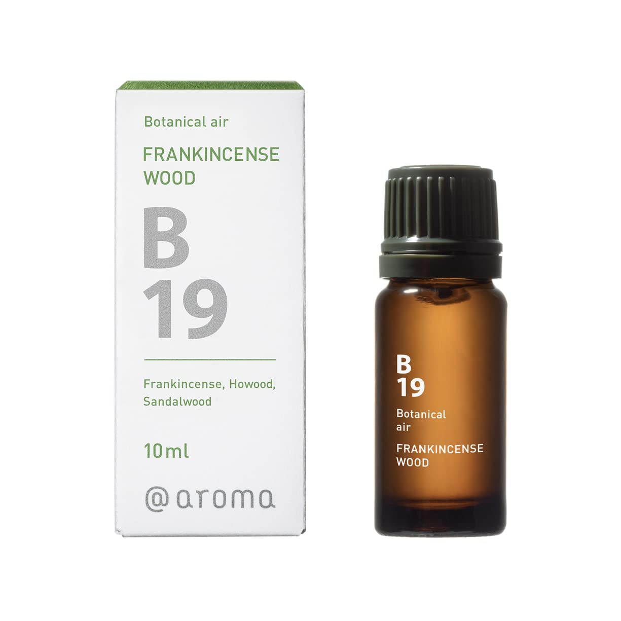 @aroma, B19 Frankincense Wood, 100% Pure Essential Oil Blend, Botanical Air Collection, 10 ml