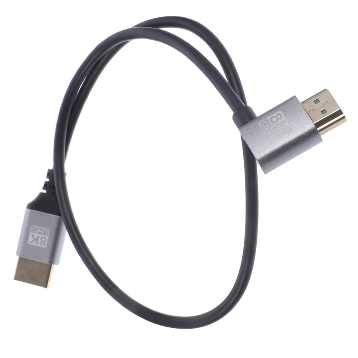 Mikinona Right Angled Male to Male Video Cable Flexible Connector for Tv and Monitor and Construction for Gaming and Home Theater