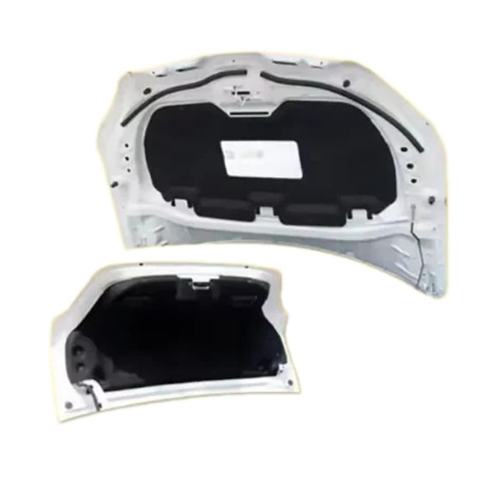 Qopuynh S Style Heat Sound Insulation Cotton Car Engine Noise Insulation Cotton Insulation Cotton Trunk Lid For 301 For Elysee 2014-2019 Front+Rear(S Style)