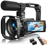 MWIRB 8K Video Camera Camcorder Latest 88MP Ultra HD Video Cameras WiFi Vlogging Camera for YouTube 18X Digital Video Cameras with Microphone 6-Axis Anti-Shake IR Night Vision Video Recorder