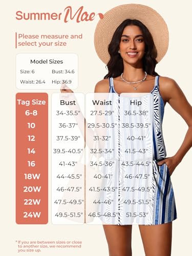 Maillot de bain modeste Summer Mae une pièce blouson chic avec poches - 5