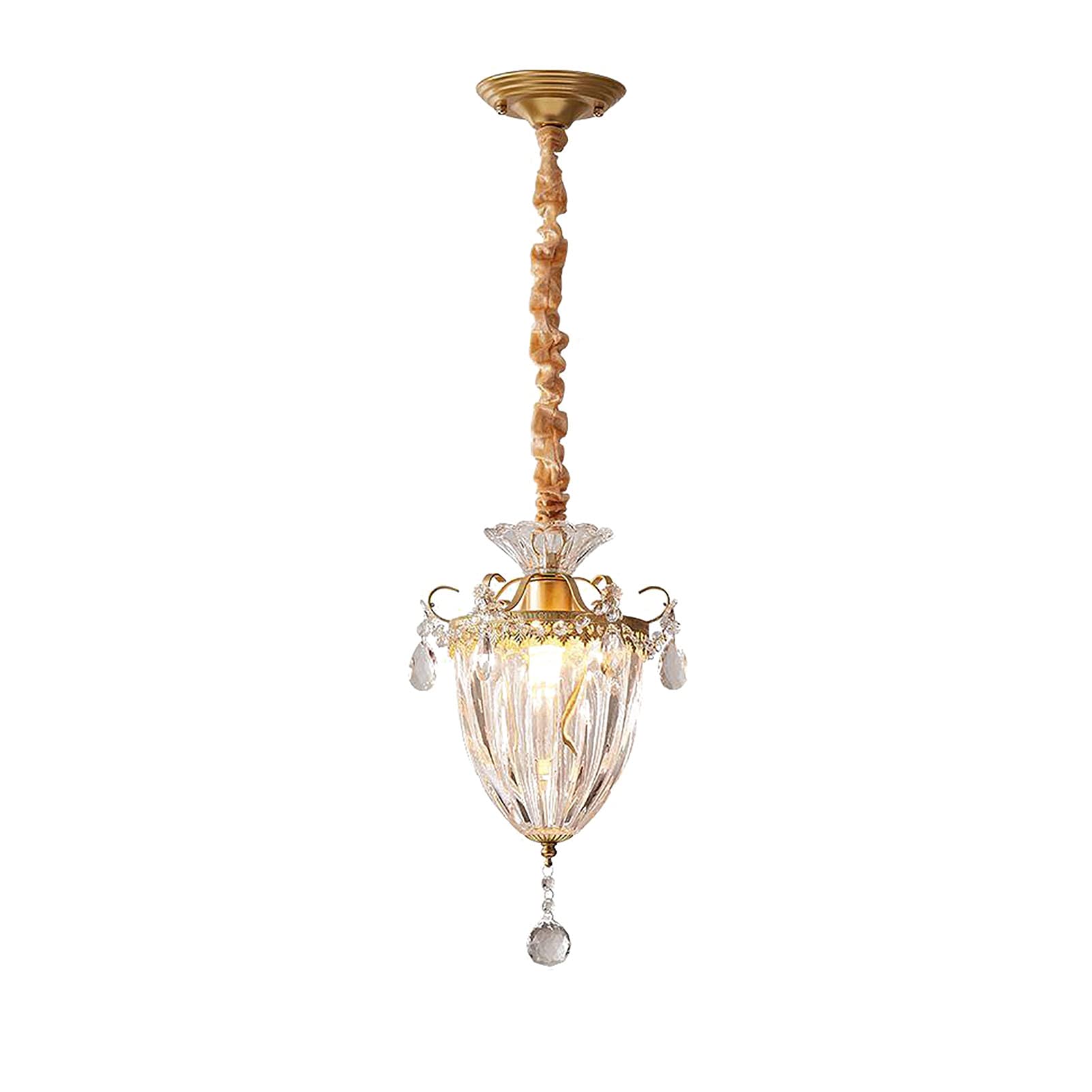Lampe de plafond suspendue pour salon et chambre chaleureuse