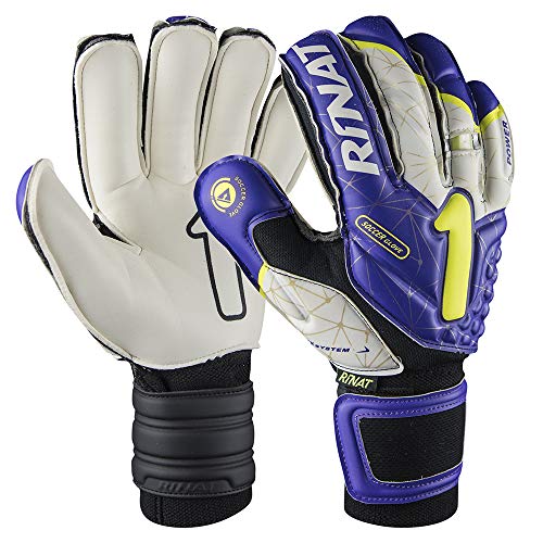 Rinat Arkano USA Spine Guante de Portero, Unisex Niños, Morado/Oro, 6