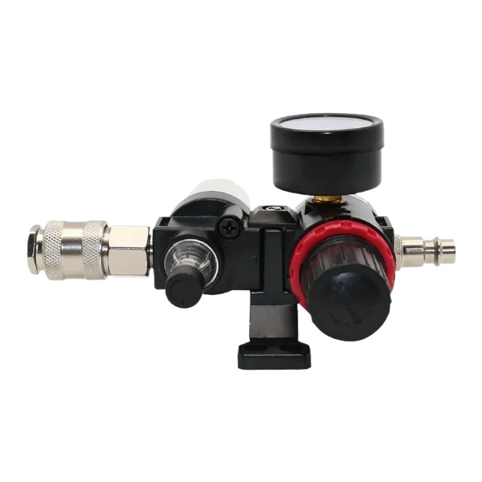 Filtro de aire separador de agua y aceite for compresor de aire AFC2000 G1/4 utilizado for reducir la presión del regulador de válvula AFR2000 + AL2000(PC 10mm Fitting)