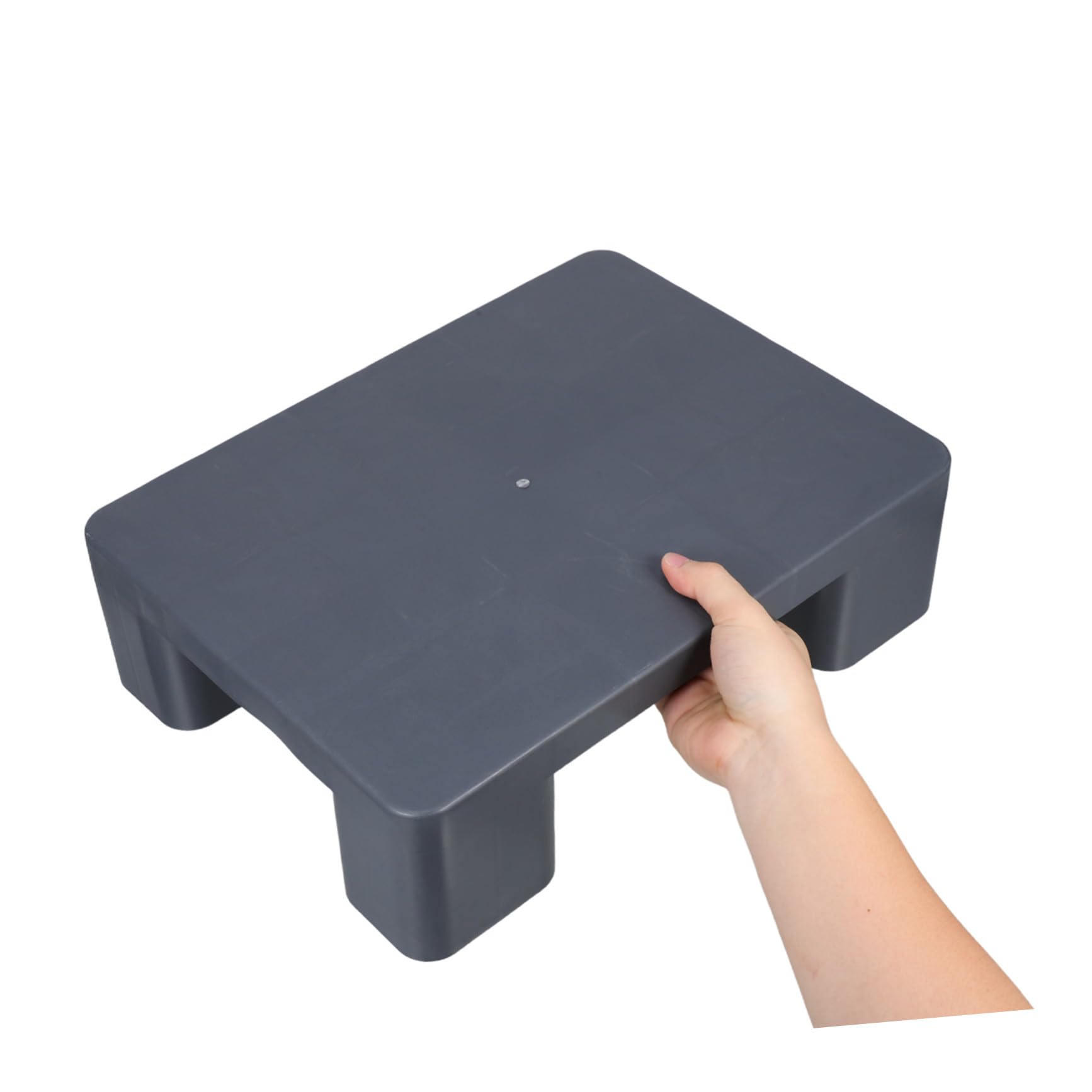 TEHAUX Palet de Plástico Ligero y Antideslizante para Almacenamiento en Interiores y Exteriores, Adecuado para Proteger la Humedad en Almacenes y Supermercados