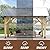 Raysfung 11' x 13' Wood Gazebo, Outdoor Hardtop Gazebo with Galvanized Steel Roof, Cedar Wooden Frame Gazebo for Garden, Patio, Deck