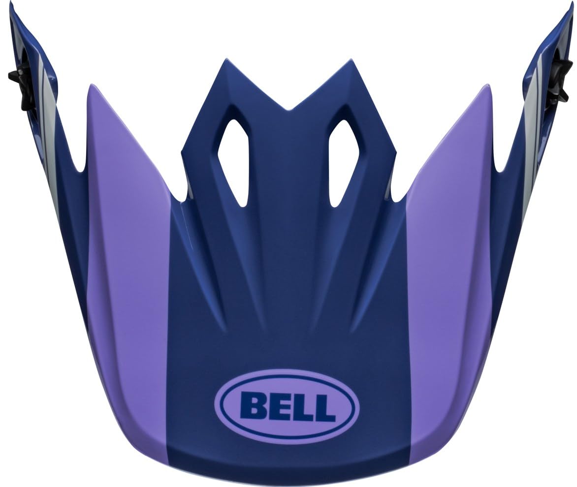 BELL Helmets Visor for MX-9 Dart MIPS Helmets - Gloss Charcoal/Orange